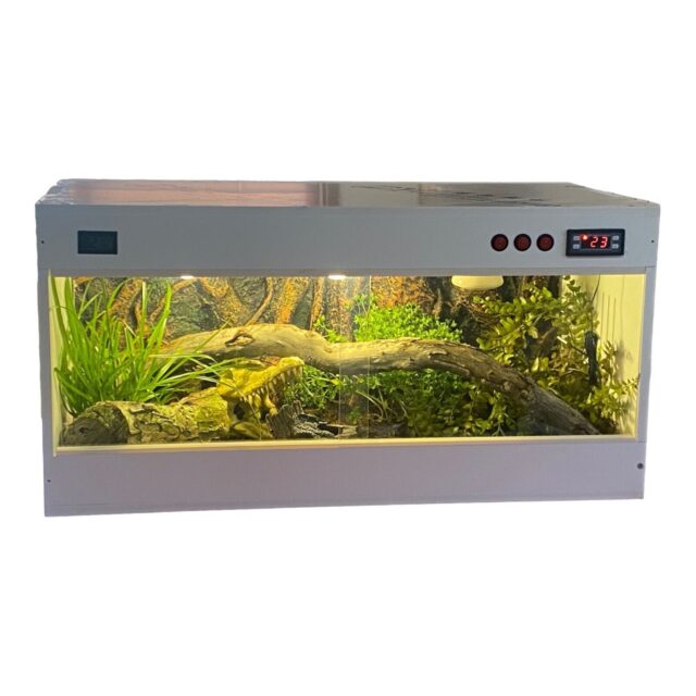 Bearded Dragon / Reptile Tank , White Colour 10050 Thermostat.