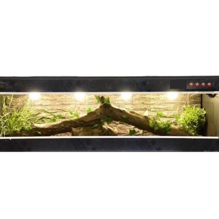 120x40x40 Reptile enclosure  with External Thermostat
