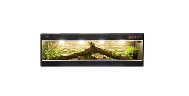 120x40x40 Reptile enclosure  with External Thermostat