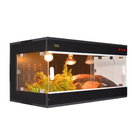 120x60x50 cm Reptile Enclosure, 270 degree view , External thermostat