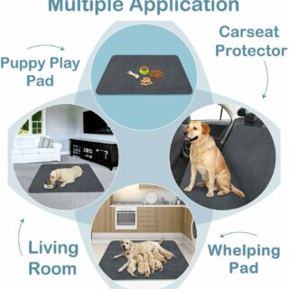 Washable Pee Mat for puppy whelping box with play pen size 250 cm X 120 cm - Image 3
