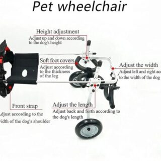 Medium  Best Friend Dog Mobility Wheel chair - Image 5