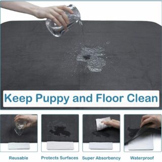 Washable Pee Mat for puppy whelping box with play pen size 250 cm X 120 cm - Image 5
