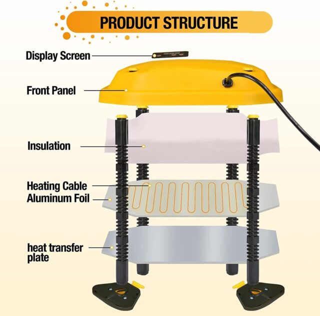 Brooder heating plate for chicks - Image 6