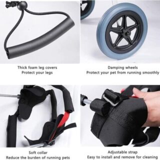 Medium  Best Friend Dog Mobility Wheel chair - Image 7