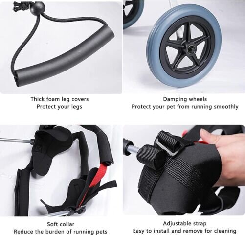 Medium  Best Friend Dog Mobility Wheel chair - Image 7