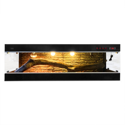 120x40x40  Reptile Enclosure , 270 degree view , Thermostat