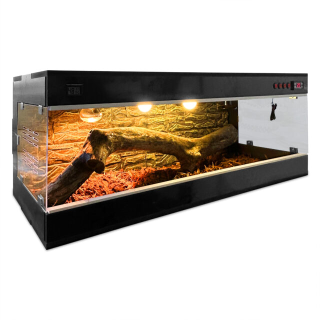 120x40x40  Reptile Enclosure , 270 degree view , Thermostat - Image 2