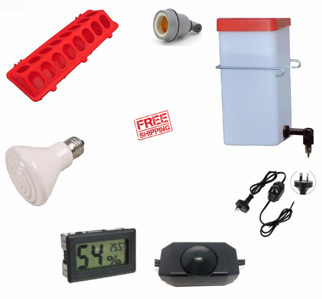 Basic Brooder Kit with heat lamp