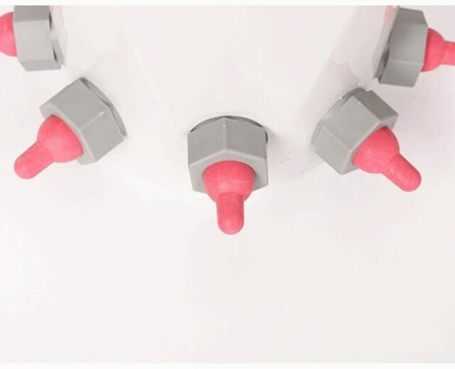 Lamb Milk Feeding bucket with 5 Teat - Image 2