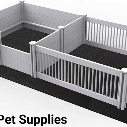 Washable Pee Mat for puppy whelping box with play pen size 250 cm X 120 cm