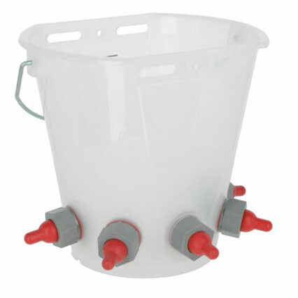 Lamb Milk Feeding bucket with 5 Teat