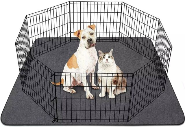 Washable Pee Mat for puppy play pen/ Whelping box/ Medium size 107 cm x 71  cm - Image 8