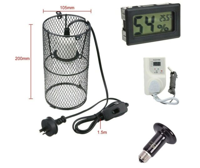 Heat Lamp, Protective Mesh
