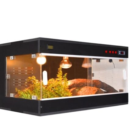 120 L x50 H x 60 W - 270 degree view , built in Thermostat