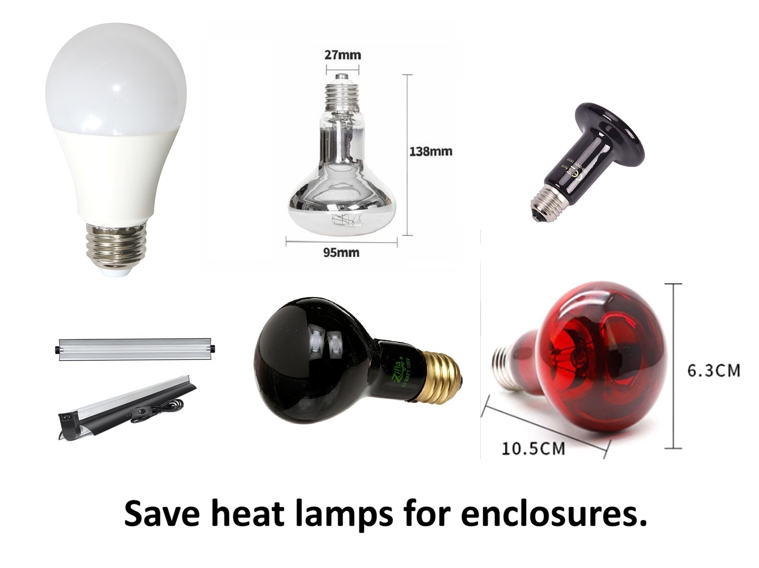 80 L x 40 H x 40 W - 270 degree view , built in Thermostat - Image 9