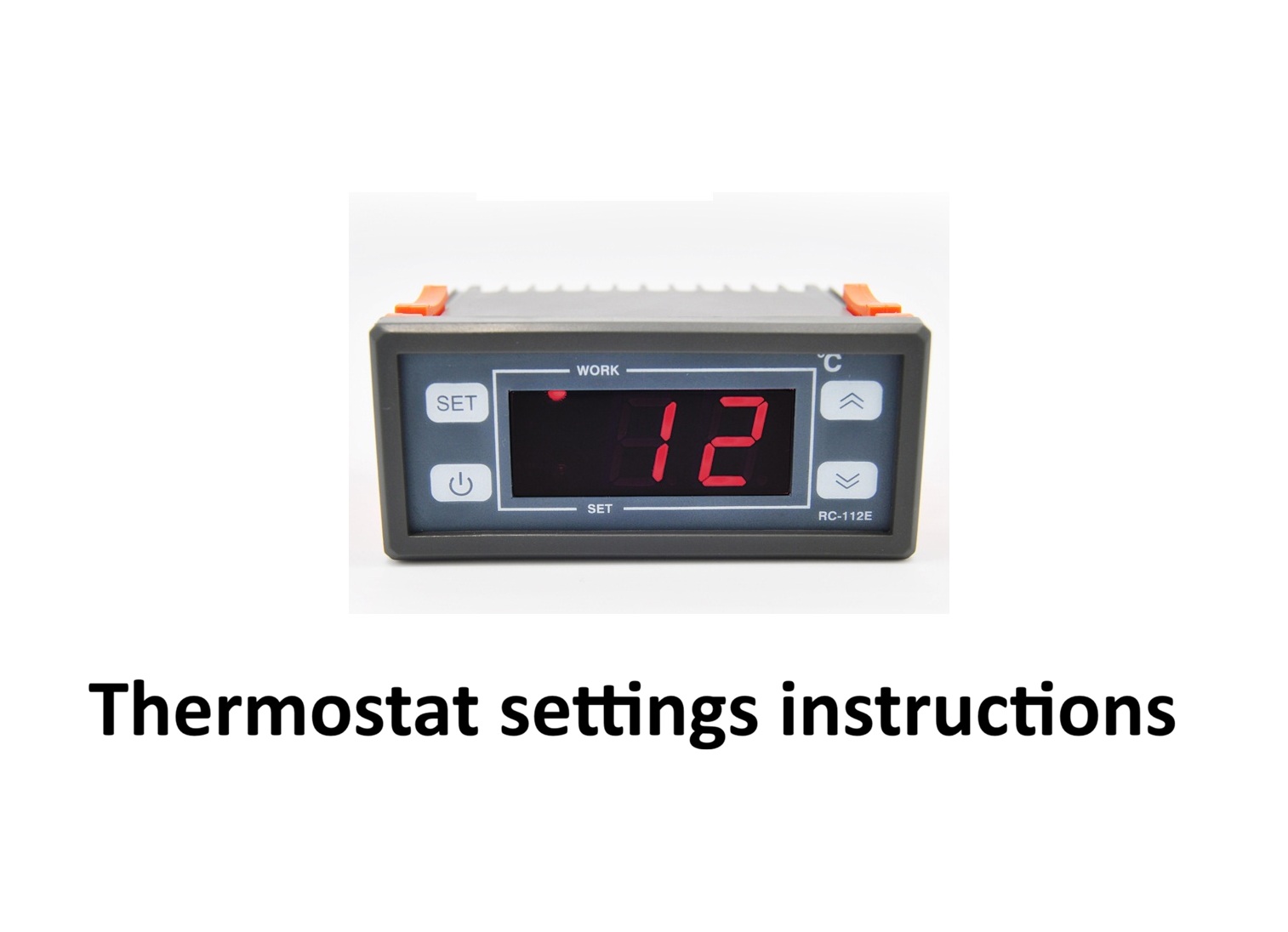 PVC Reptile Enclosure 60 cm x 40 cm x 40 cm with Thermostat - Image 6