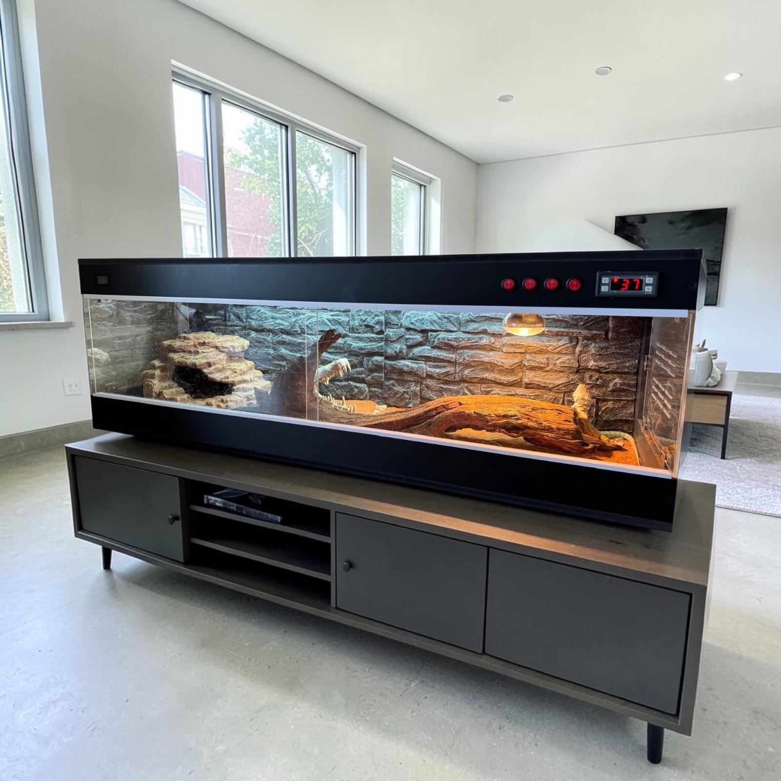 120 L x 60 H x 50 W - 270 degree view , built in Thermostat - Image 2